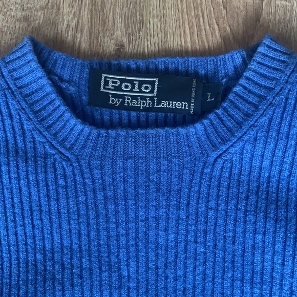 Ralph Lauren crop cotton sweater size M/L - Picture 5 of 9